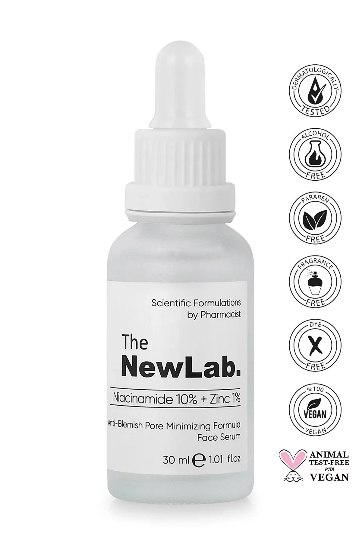 The NewLab Niacinamide 10% + Zinc 1% Face Serum 30ml